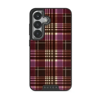 First Edition - Samsung Galaxy S25 Case, Elite Dark (Magnetic) / Silver