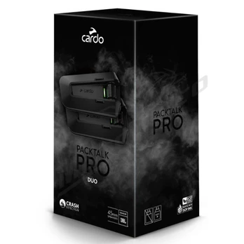 Cardo Packtalk PRO Duo pasikalbėjimo įranga 2kompl.