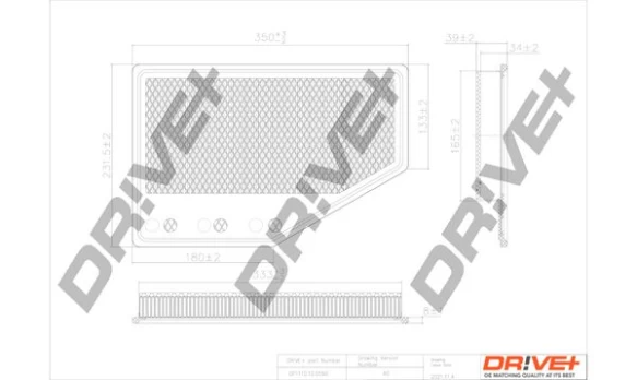 Oro filtras Dr!ve+ DP1110.10.0590