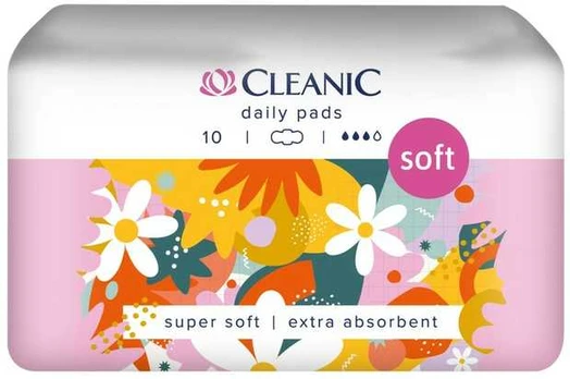 CLEANIC Podpaski higieniczne Soft - na dzień 1op.-10vnt