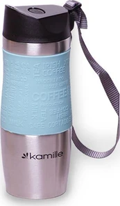 Termopuodelis Kamille KM-2052 (380 ml) smėlio spalvos