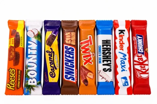 Magy Squishy šokoladas kinders bounty twix