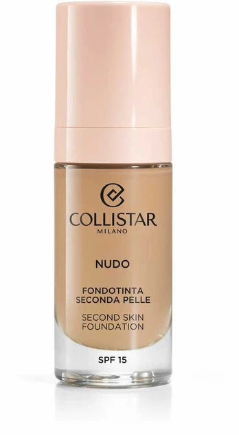 Collistar Knot Foundation Foundation Foundation Second Skin Spf15 3n-Naturale 30ml