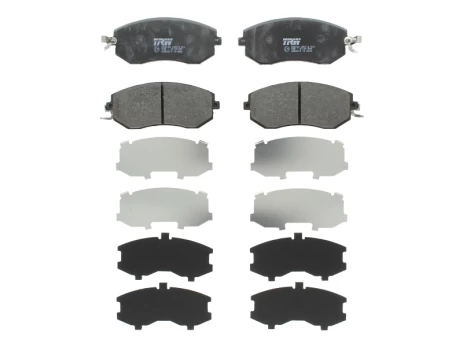 TRW GDB3519 Brake pad set