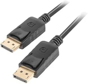 LANBERG DisplayPort M/M cable 0.5m 4K bl | CA-DPDP-10CC-0005-BK kaina
