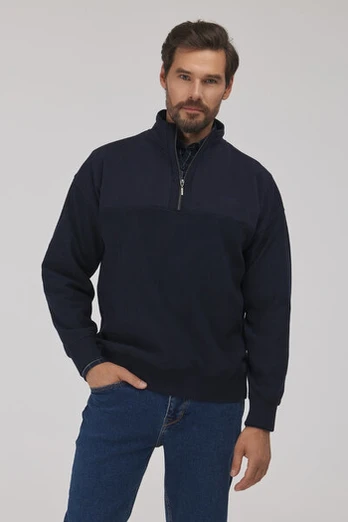 Sportinis džemperis vyrams M NATHAN 6243 NAVY B NAVY BLAZER