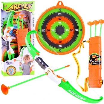 Nustatykite Archer Bow Arrow Target