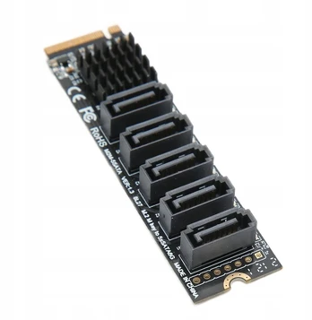 Pcie M.2 į Sata3.0 adapterio plokštė konverteris