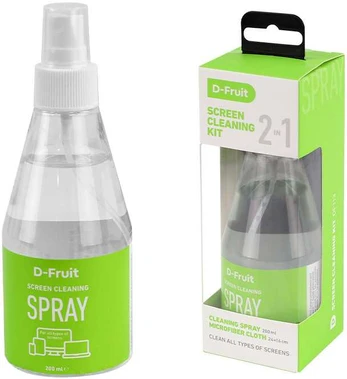 Valiklis D-Fruit screen cleaning kit DF113 200ml