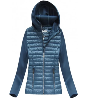 QUILTED JACKET BLUE (18019) striukė