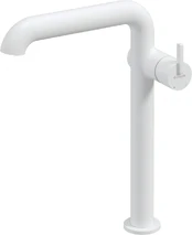 Tall washbasin mixer with rectangular spout kaina