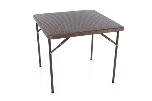 Sulankstomas stalas Rotango Dizaino, Kvadratinis 86x86x74 cm
