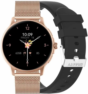 Išmanusis laikrodis UNISEX GRAVITY GT12-4 - BLUETOOTH CONNECTIONS, ADDITIONAL PASSAGE (sg035d)