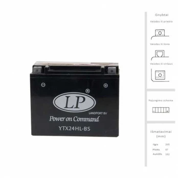 Landport Akumuliatorius 24 Ah 12V