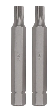 Atsuktuvo antgalis Spline M12 75mm 2vnt