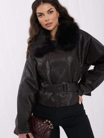 Italy Moda Striukė-IR-KR-XH2022.51-ciemny ruda