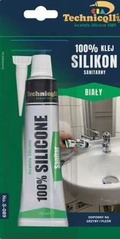 Technicqll Sanitarinis silikonas baltas 70 ml
