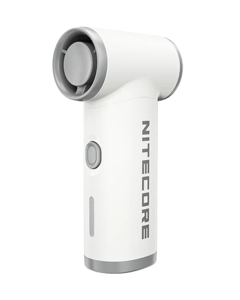 Nitecore NEF NANO - mini rankinis ventiliatorius, baltas