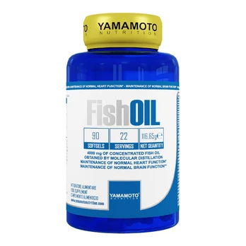 Yamamoto Nutrition Fish Oil Omega 3 90 kaps