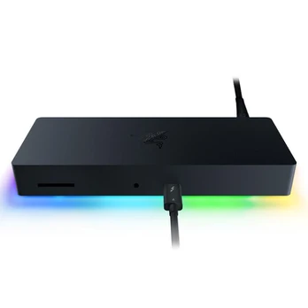 Razer Thunderbolt 4 Dock Chroma - 10 jungčių, RGB, Juoda
