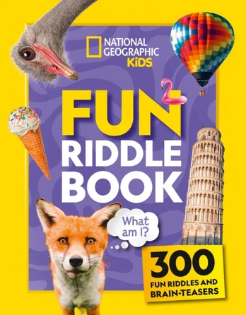 Fun Riddle Book, 300 Fun Riddles and Brain-Teasers