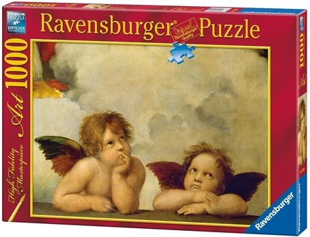 Puzzle Art 1000 CHERUBINI (Raffaello) - RAVENSBURGER dėlionė