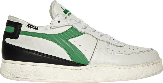 DIADORA Mi Basket Row Cut White/Jelly Bean/Black - 43