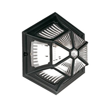 Sieninis lauko šviestuvas Elstead Lighting Parish PR12-BLACK