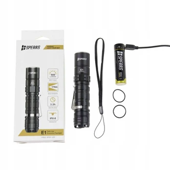 Akumuliatorinis žibintuvėlis Speras E1 Pro Luminus Sst40