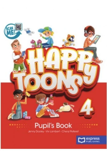 Happy Toons 4 Pupil's Book (vadovėlis)