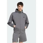 adidas Džemperis Z.N.E. Full Zip KX7689 Pilka Regular Fit