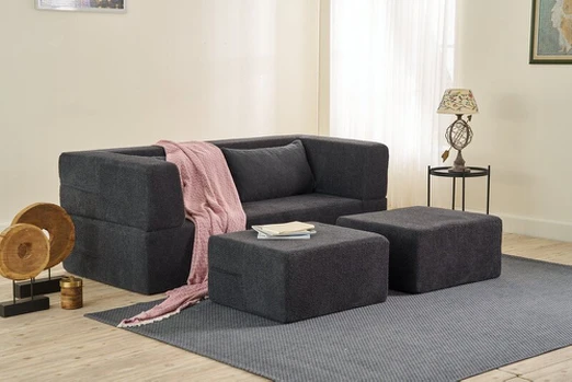 Modulinė sofa Asir Pirgos, pilkas