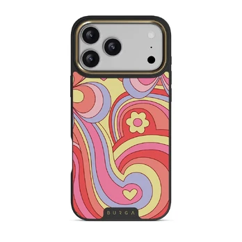 Roller Disco - iPhone 17 Pro Max Case, Elite Dark (MagSafe) / Gold