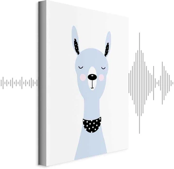 Artgeist Paveikslas - Lovely Llama (1 Part) Vertical