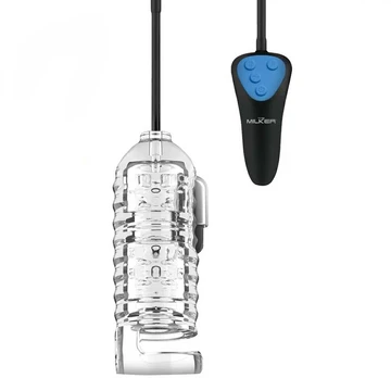 XR Brands Mini Handheld Intimate Machine Juodas - 3 Speed, Vibrating, Portable