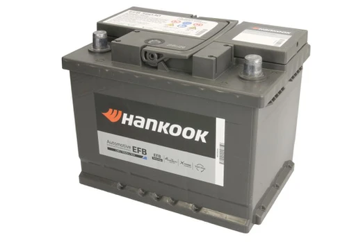 Akumuliatorius HANKOOK AKUMULATORY EFB56030 12V 60Ah 640A D+