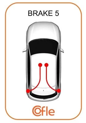 Trosas, stovėjimo stabdys COFLE 92.10.6236