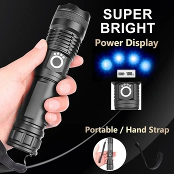 Taktinis LED žibintuvėlis, 40W