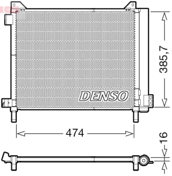 Kondensatorius, oro kondicionierius DENSO DCN46030