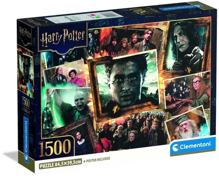 Clementoni CLE puzzle 1500 Compact HarryPotter 31736