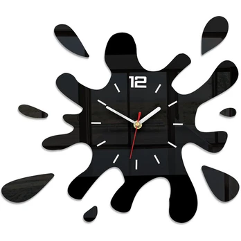 Sieninis laikrodis Kleks Black Ultra Quiet