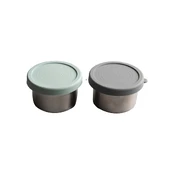 AYA&IDA Užkandžių indeliai 'Dark Grey/Mint Green' kaina
