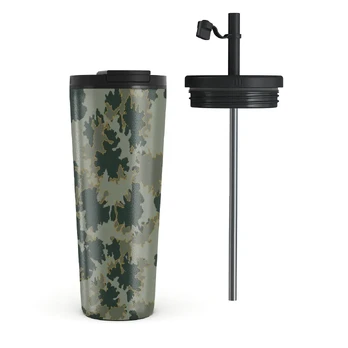 Moss - Travel Mug, 700 ml / Flap & Straw Set