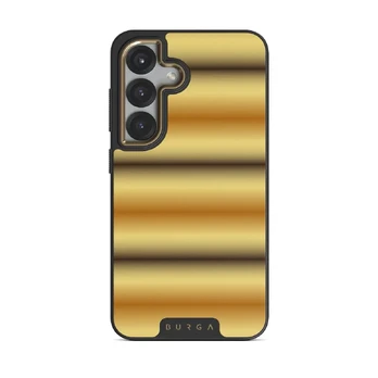 Saturn - Samsung Galaxy S25 Plus Case, Elite Dark (Magnetic) / Gold
