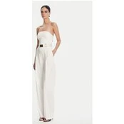 Elisabetta Franchi Kombinezonas TU05152E2 100 Écru Regular Fit