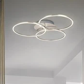 Lubų šviestuvas Frame Ring Switch dim nikelis 3 žibintai