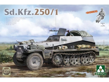 Takom - Sd.Kfz.250/1, 1/35, 2184