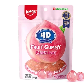 Guminukai AMOS 4D FRUIT (PEACH BURST), 65g Guminukai AMOS 4D FRUIT (PEACH BURST), 65g