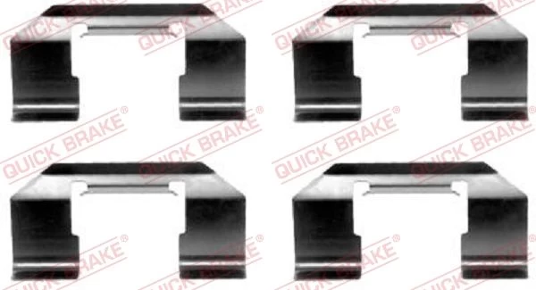 QUICK BRAKE QB109-1174 Brake pad fitting kit