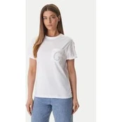 Guess Marškinėliai W6GI17 K3037 Balta Regular Fit